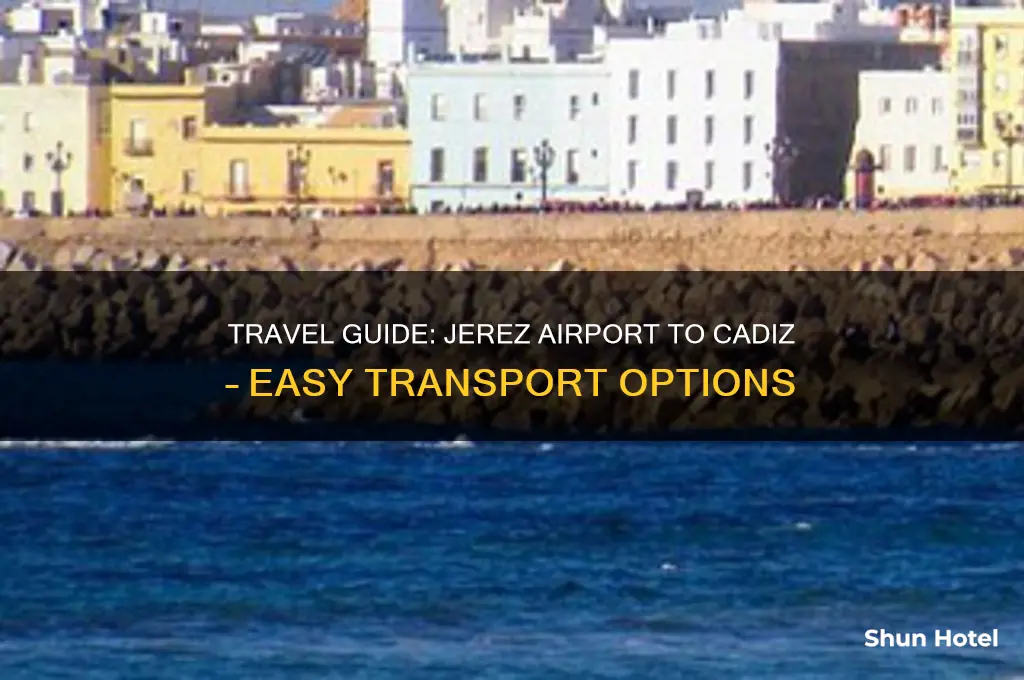 how to get from jerez airport to cadiz