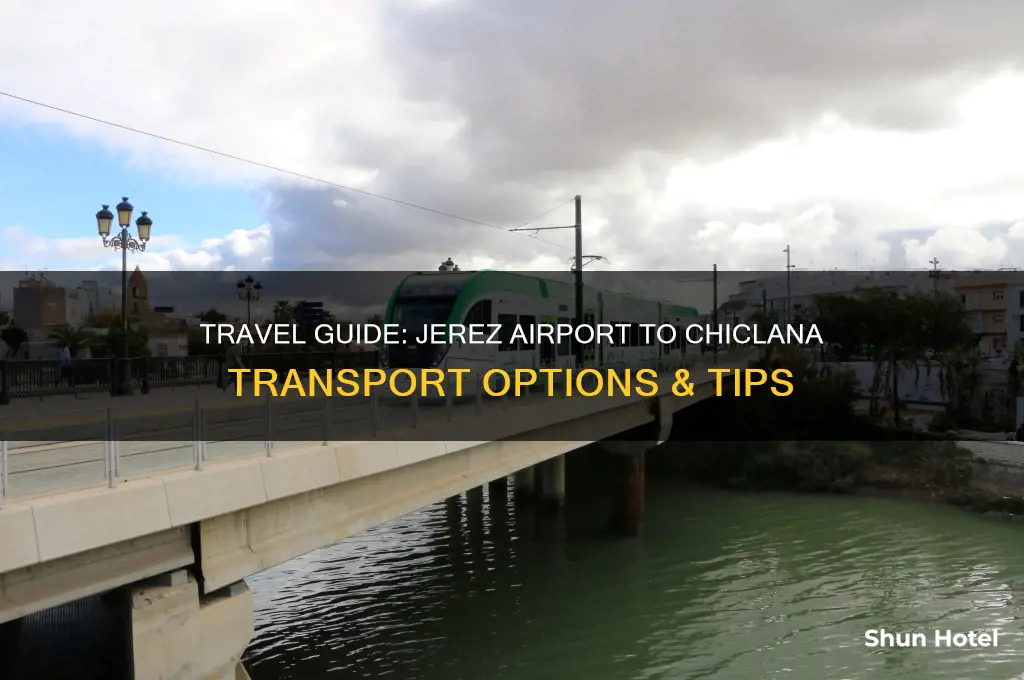 how to get from jerez airport to chiclana