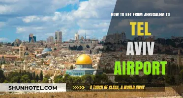 Traveling from Jerusalem to Tel Aviv Airport: Easy Transport Options
