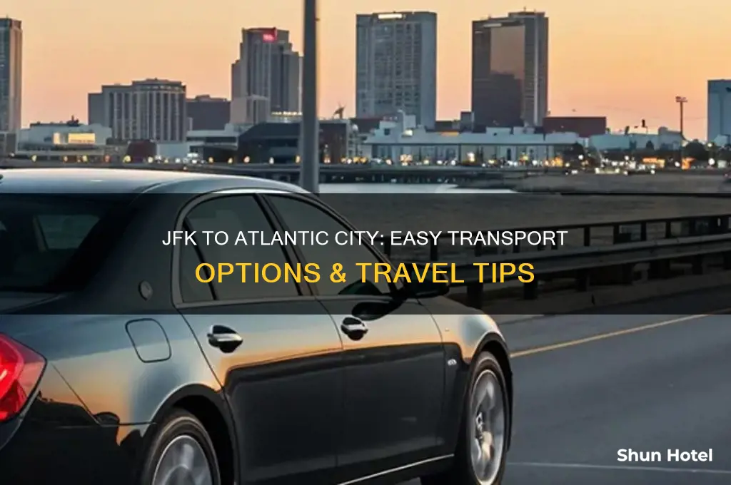 how to get from jfk airport to atlantic city