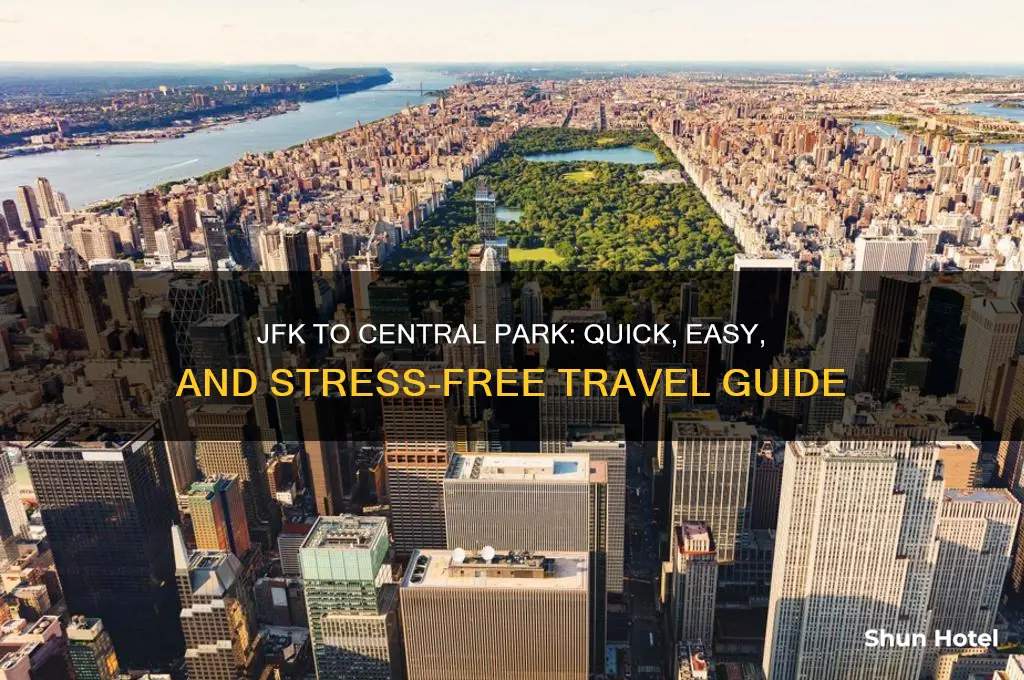 how to get from jfk airport to central park