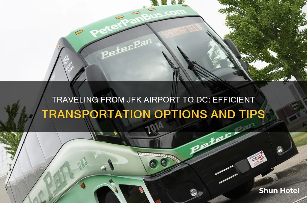 how to get from jfk airport to dc