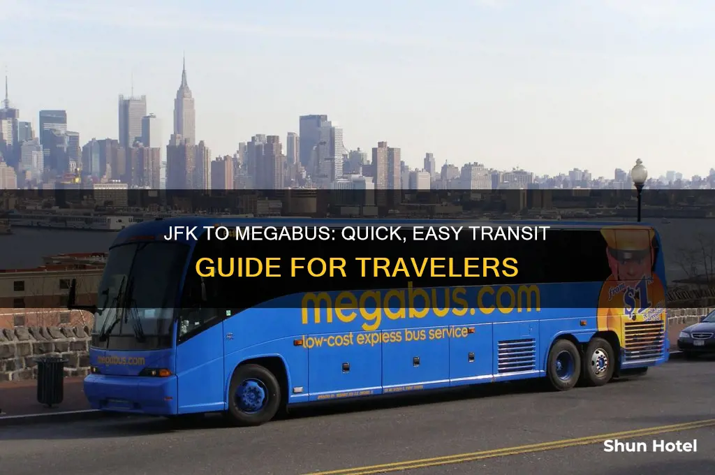 how to get from jfk airport to megabus stop