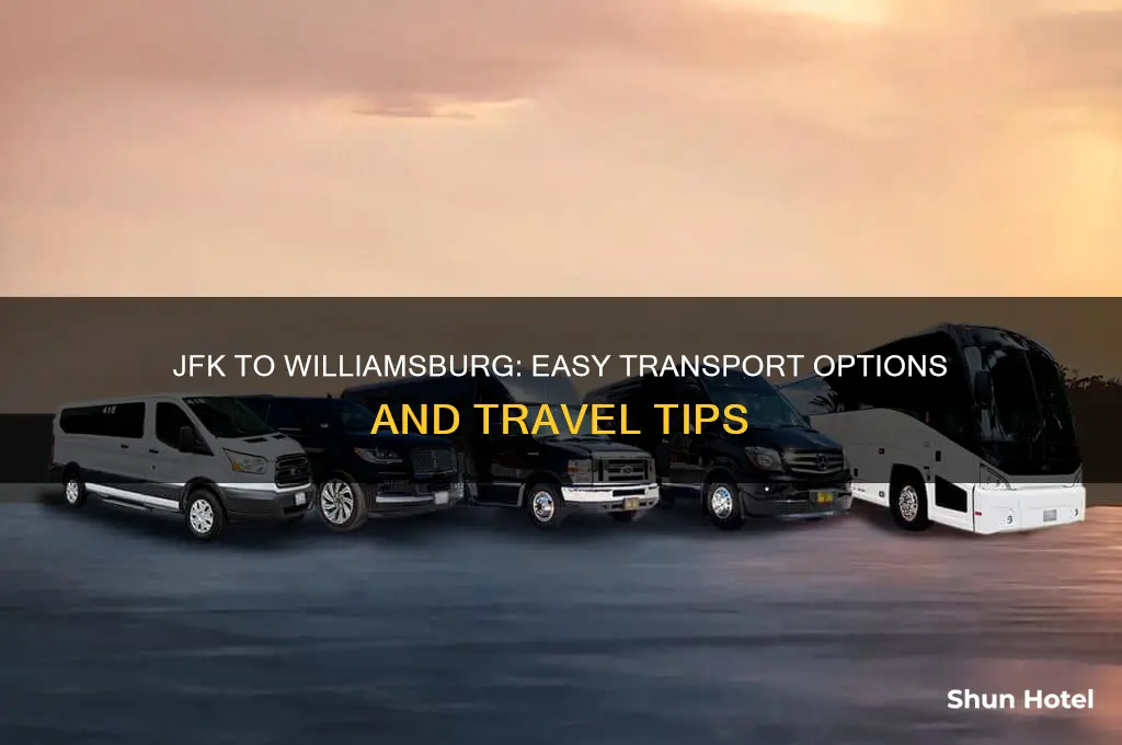 how to get from jfk airport to williamsburg