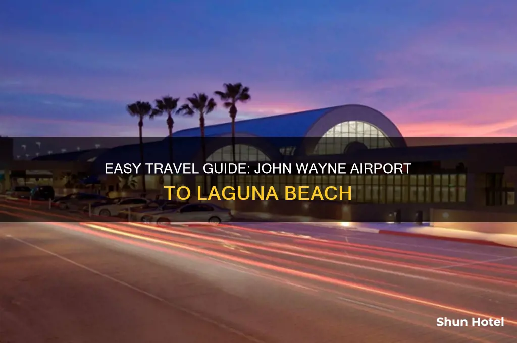 how to get from john wayne airport to laguna beach