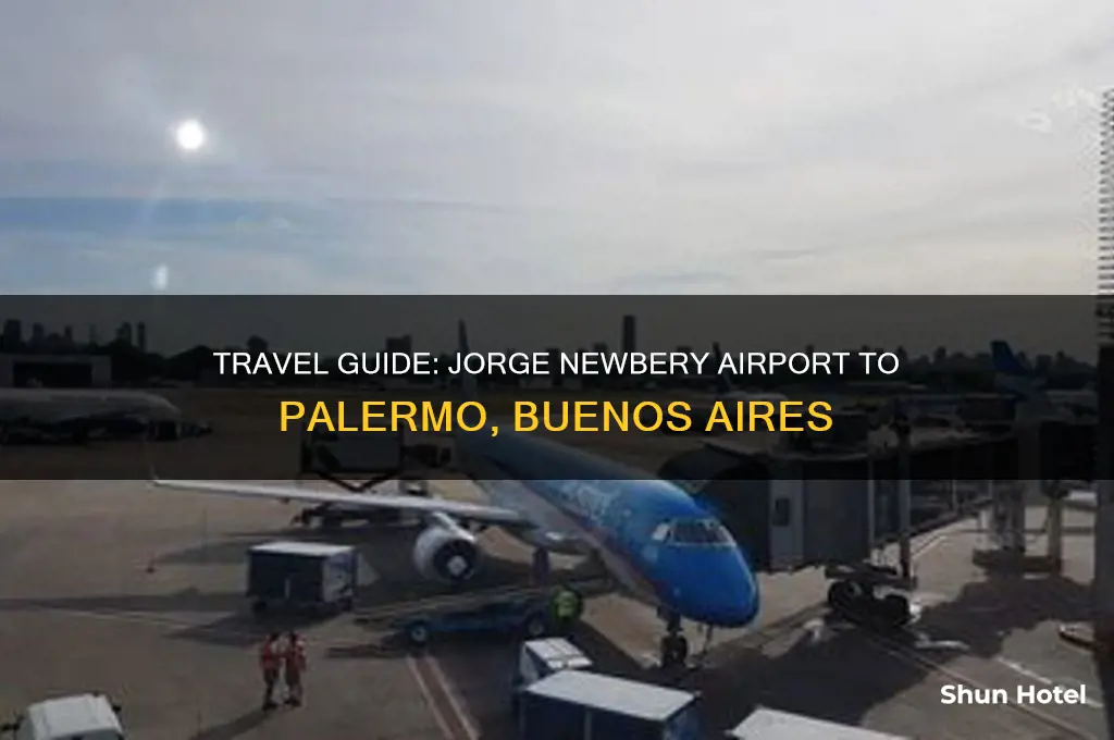how to get from jorge newbery airport to palermo
