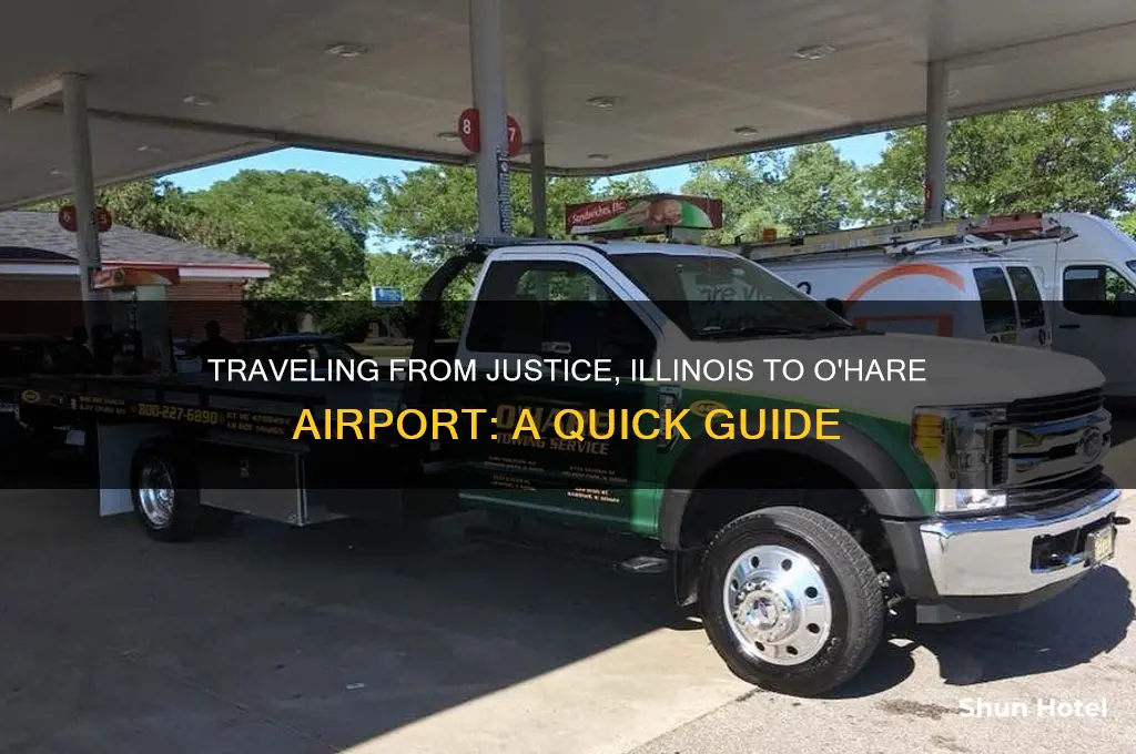 how to get from justice illinois to o