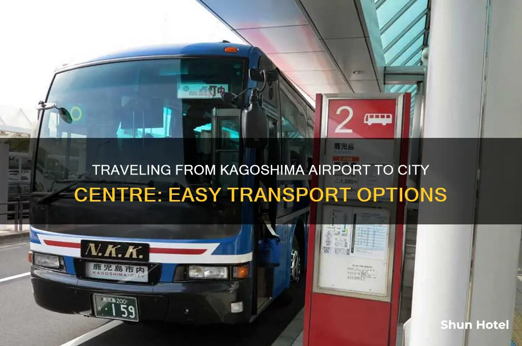 how to get from kagoshima airport to city centre