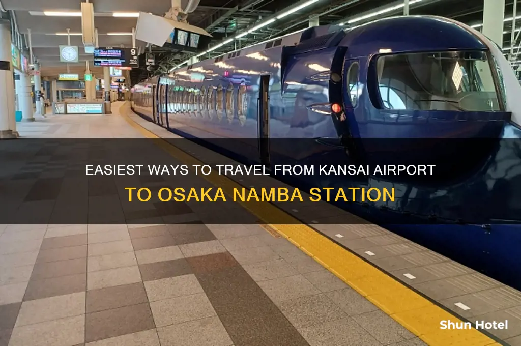 how to get from kansai airport to osaka namba station