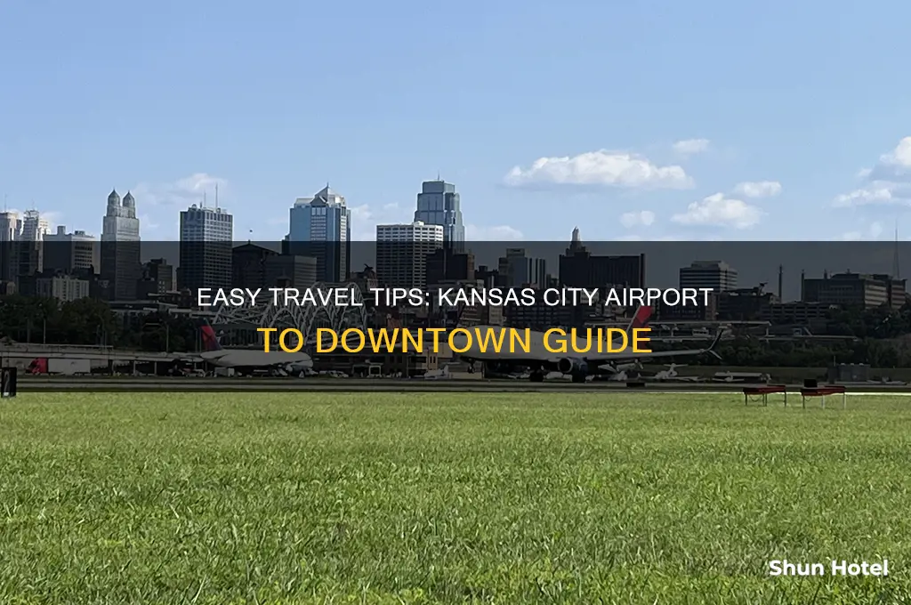 how to get from kansas city airport to downtown