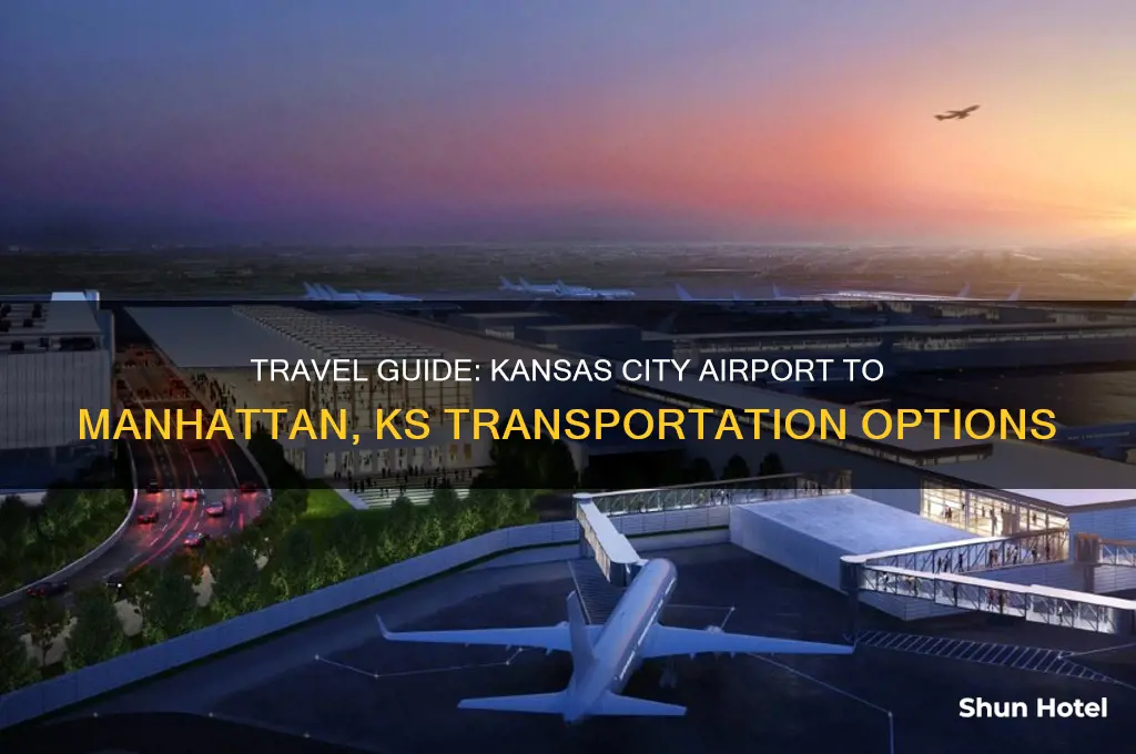 how to get from kansas city airport to manhattan ks