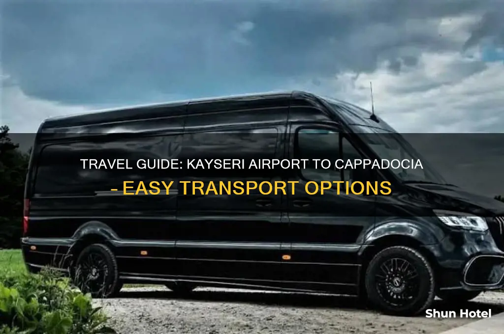 how to get from kayseri airport to cappadocia