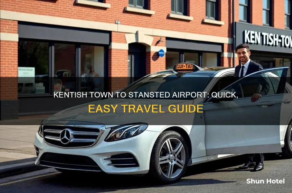 how to get from kentish town to stansted airport