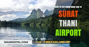 Travel Guide: Khao Sok to Surat Thani Airport Transport Options