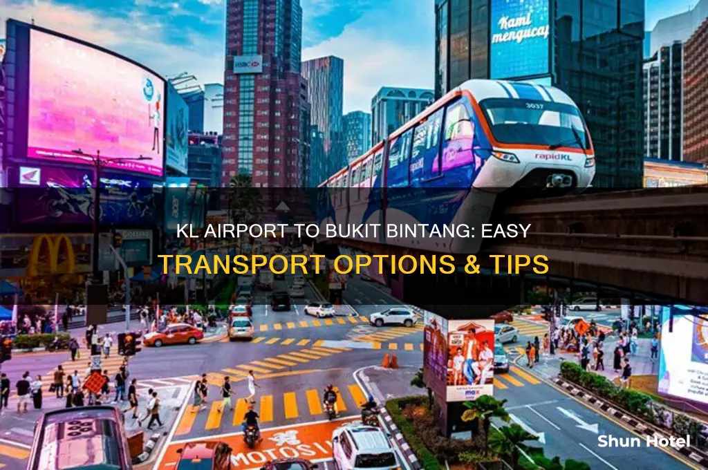 how to get from kl airport to bukit bintang
