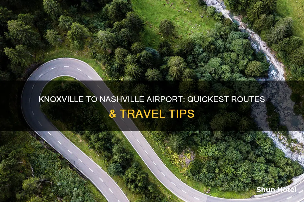 how to get from knoxville to nashville airport