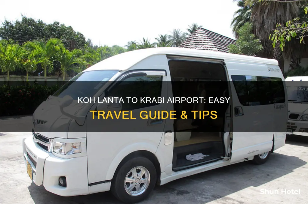how to get from koh lanta to krabi airport