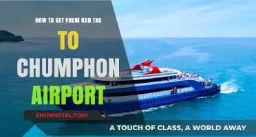 Koh Tao to Chumphon Airport: Quickest Transport Options & Travel Tips