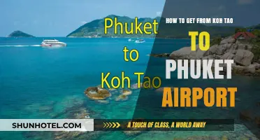 Koh Tao to Phuket Airport: Quickest Travel Guide for Tourists