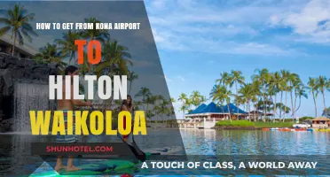 Kona Airport to Hilton Waikoloa: Easy Transportation Options & Tips