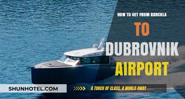 Traveling from Korčula to Dubrovnik Airport: Easy Transport Options