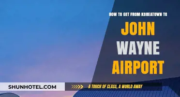 Easiest Ways to Travel from Koreatown to John Wayne Airport
