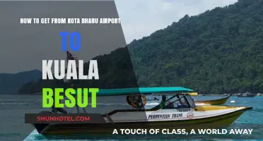 Travel Guide: Kota Bharu Airport to Kuala Besut Transport Options