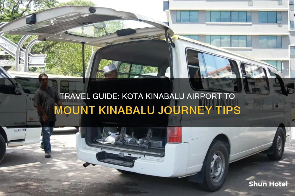 how to get from kota kinabalu airport to mount kinabalu