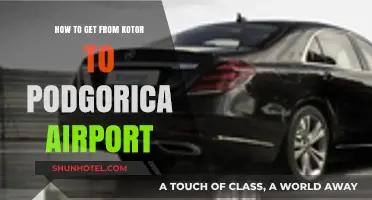 Traveling from Kotor to Podgorica Airport: Easy Transport Options