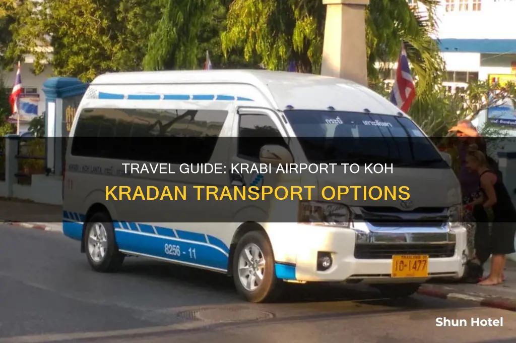 how to get from krabi airport to koh kradan