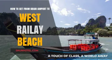 Krabi Airport to West Railay Beach: Easy Transport Guide