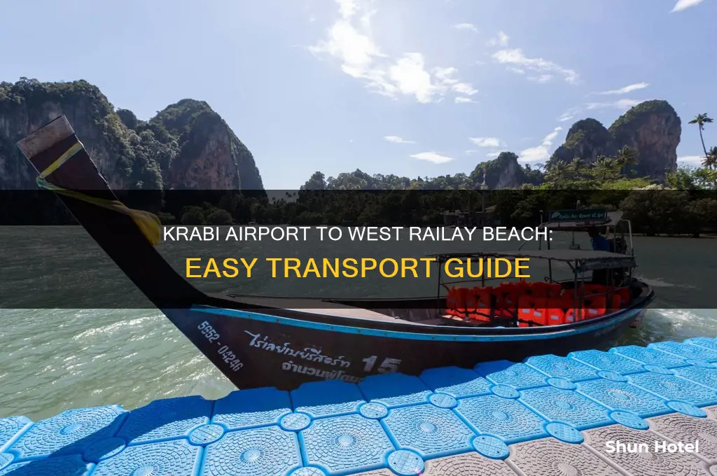 how to get from krabi airport to west railay beach