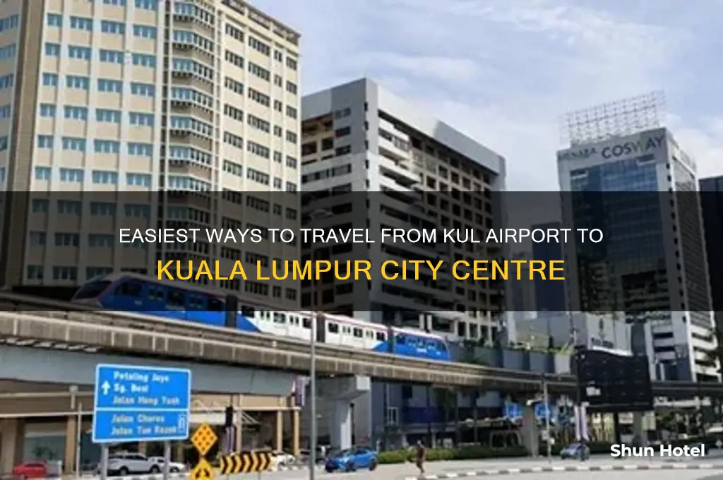 how to get from kul airport to city centre