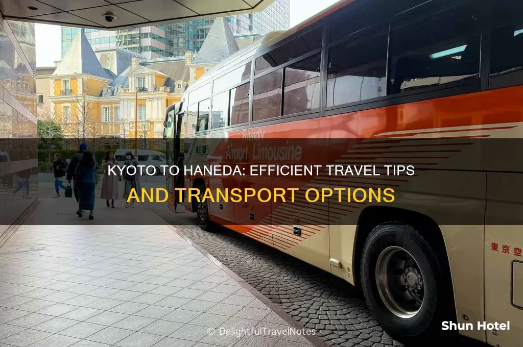 how to get from kyoto to haneda airport