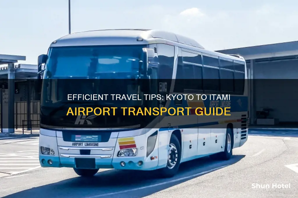 how to get from kyoto to itami airport