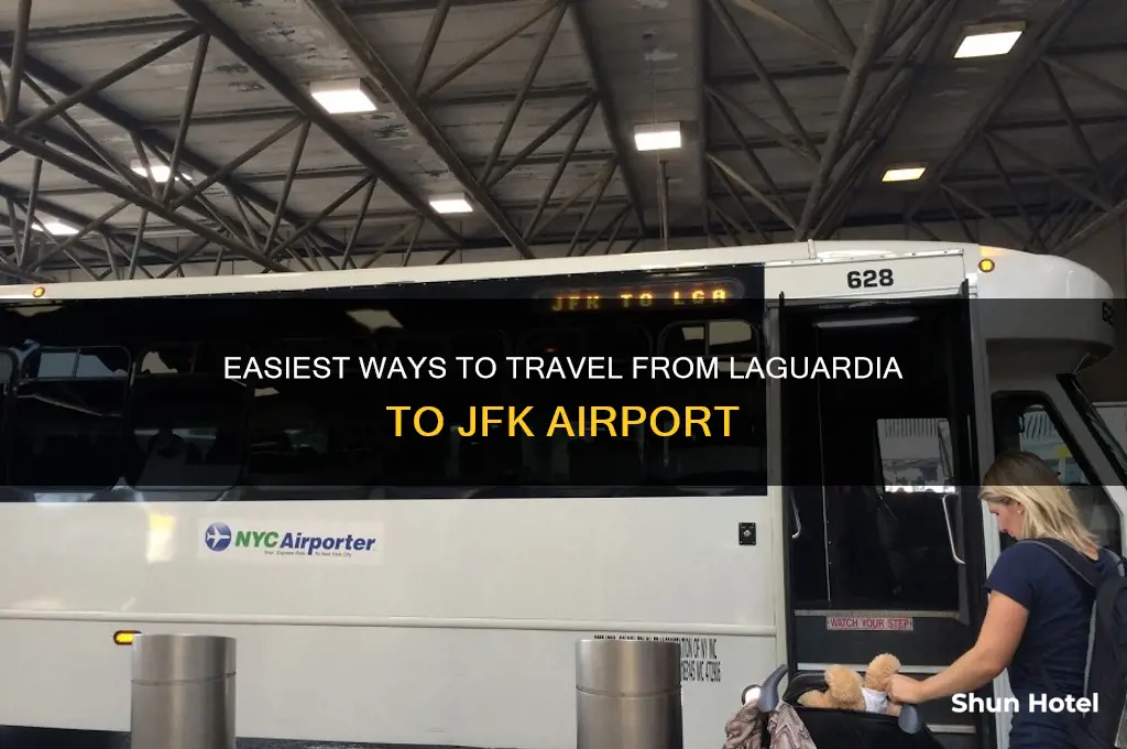 how to get from la guardia to kennedy airport