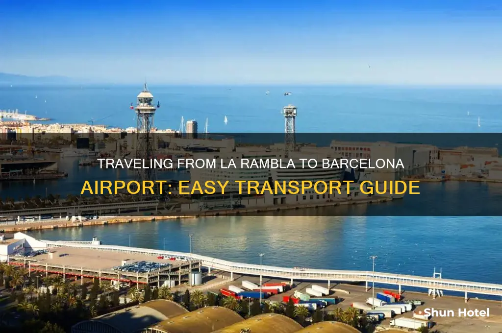 how to get from la rambla to barcelona airport