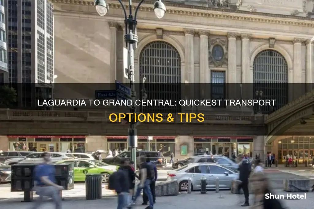 how to get from laguardia airport to grand central