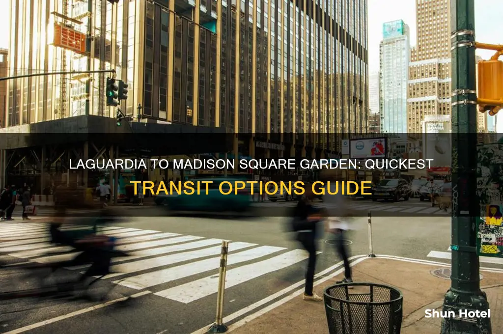 how to get from laguardia airport to madison square garden