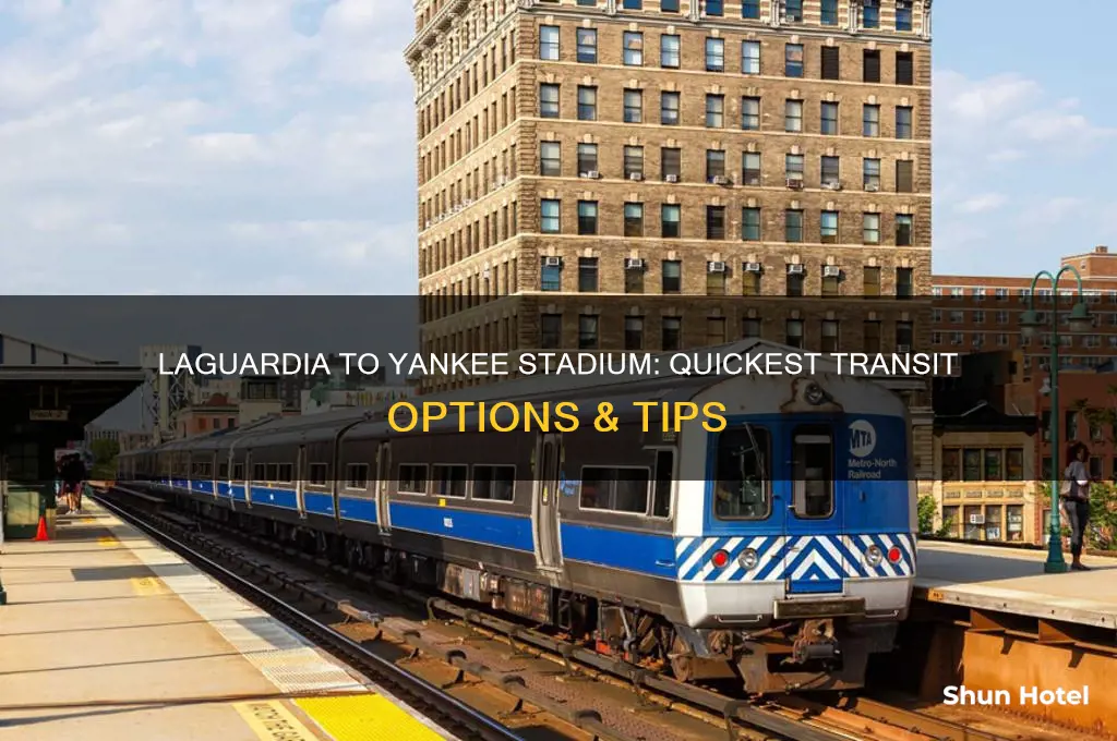 how to get from laguardia airport to yankee stadium