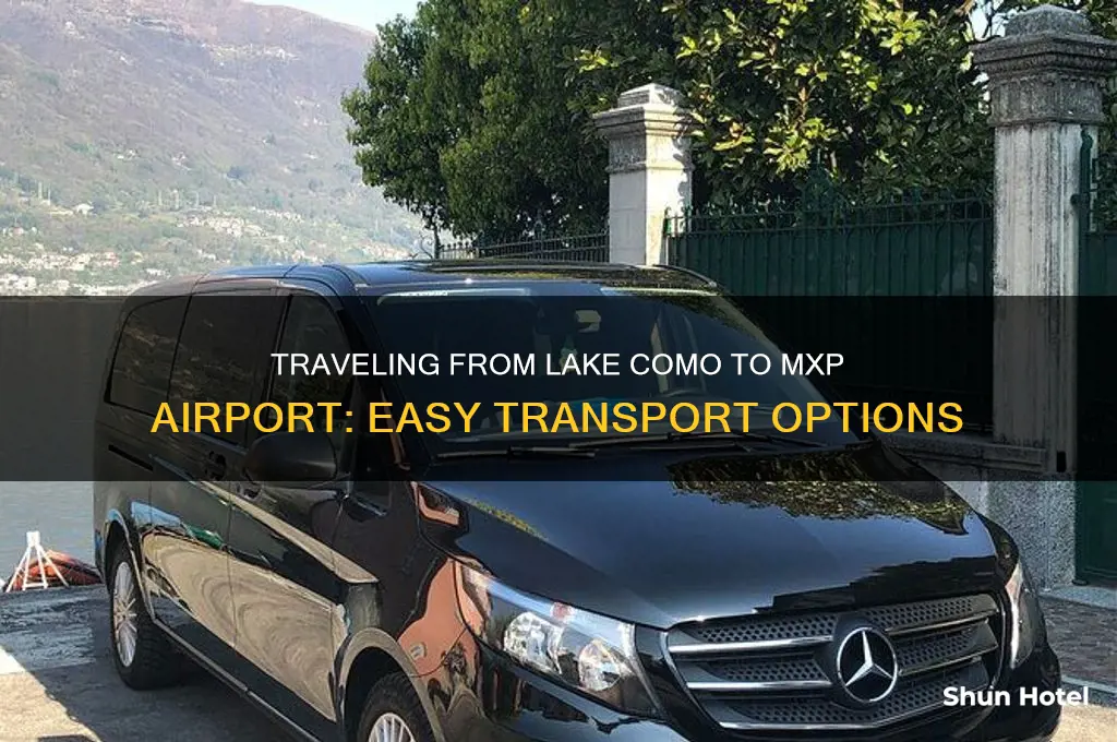 how to get from lake como to mxp airport