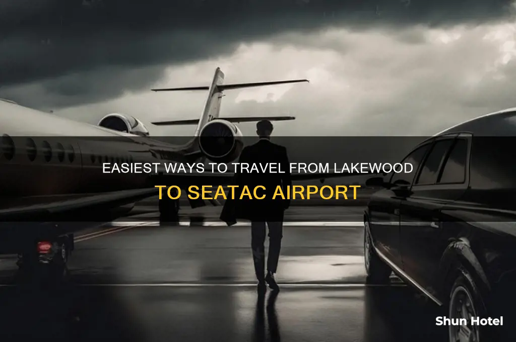 how to get from lakewood to seatac airport