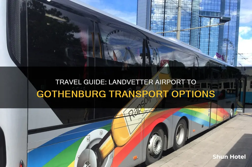 how to get from landvetter airport to gothenburg