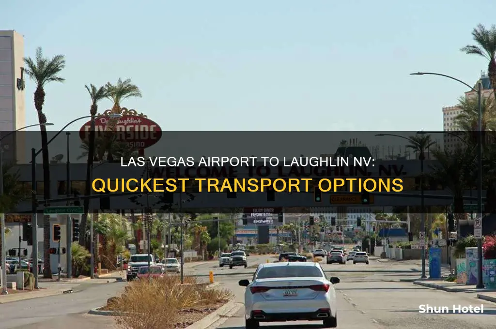 how to get from las airport to laughlin nv