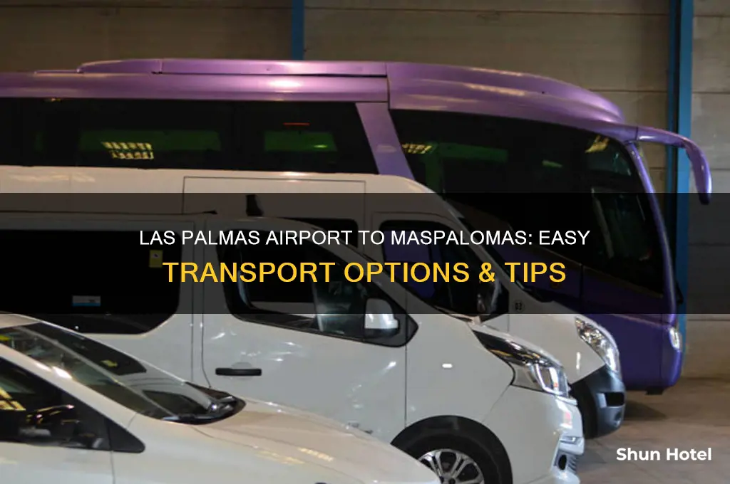 how to get from las palmas airport to maspalomas
