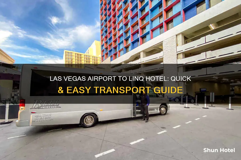 how to get from las vegas airport to linq hotel