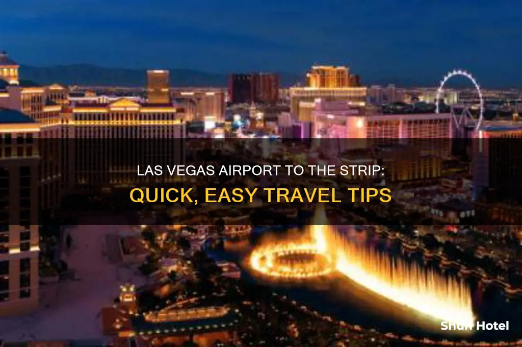 how to get from las vegas airport to the strip