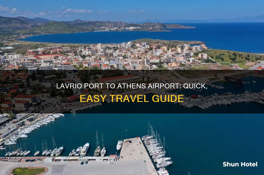 how to get from lavrio port to athens airport