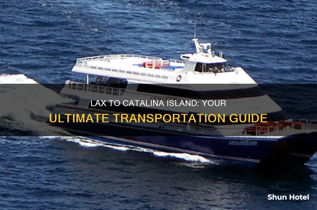 how to get from lax airport to catalina island