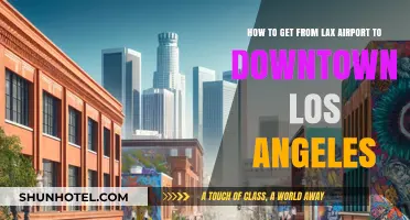 LAX to Downtown LA: Quick & Easy Transportation Options